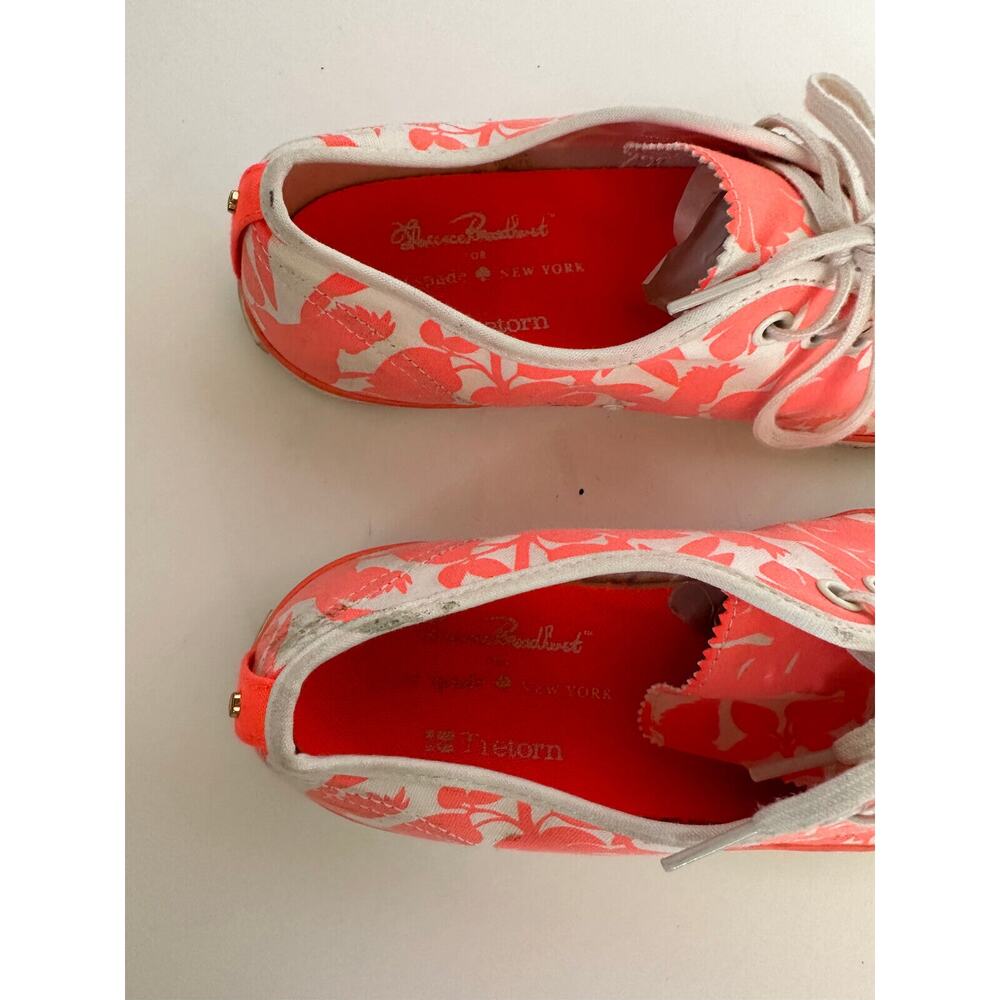 Tretorn Kate Spade X Florence Broadhurst Sneakers Women's Lace Shoe Size 10 - Picture 8 of 10